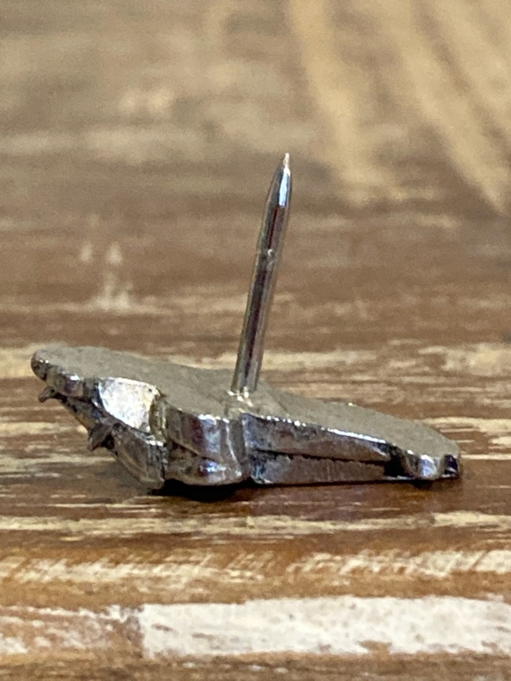 Vintage Silver-Tone Car Lapel Pin - Picture 12 of 15